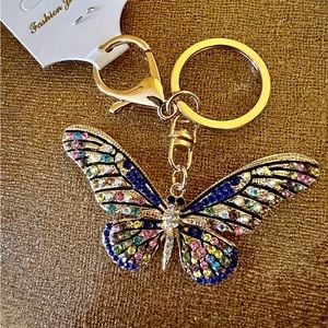 Fashion Butterfly Keychain